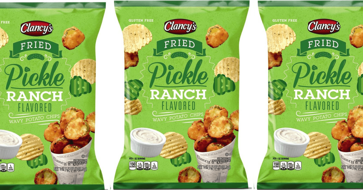 Aldi Is Selling Wavy Fried Pickle Ranch Chips and I’m On My Way