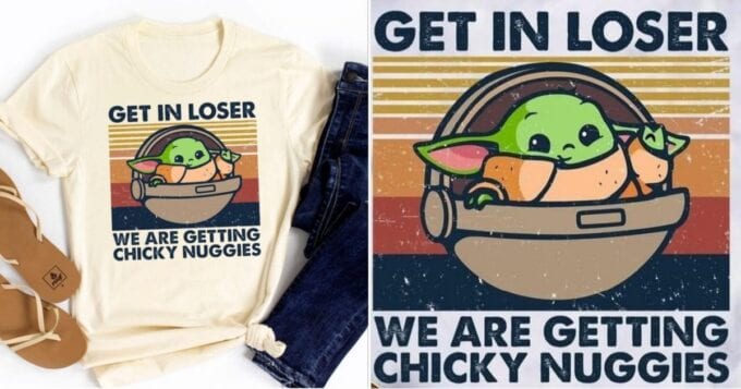 This Baby Yoda, Chicky Nuggies Shirt Is So Fetch and I Need One