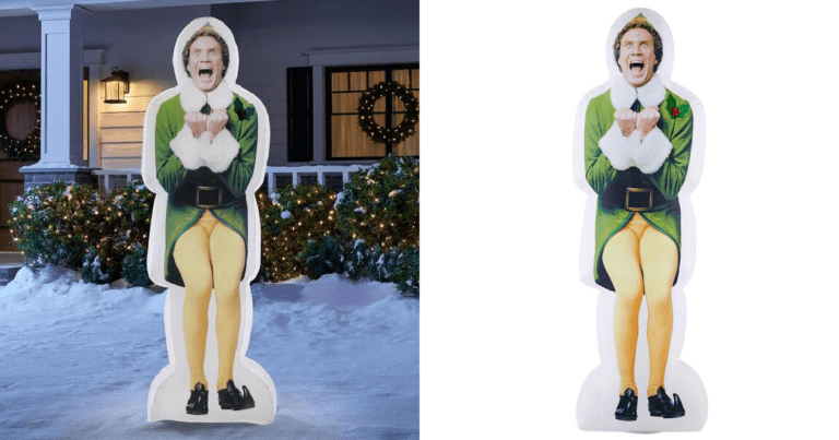 Home Depot is Selling A Life-Size Buddy The Elf Inflatable, Merry Christmas To Me!