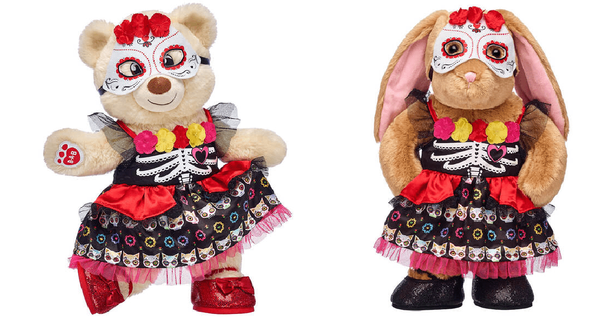 Build-A-Bear Workshop Released Day Of The Dead Bears