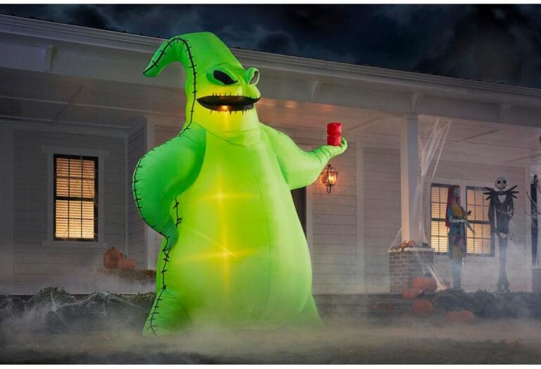Home Depot Is Selling A 10.5-Foot Tall Oogie Boogie Inflatable For Your Yard