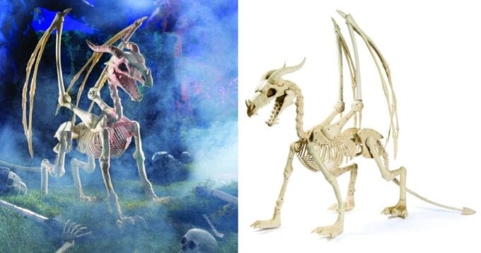 You Can Get A Dragon Skeleton That’ll Look Creepy Cool In Your Yard For Halloween
