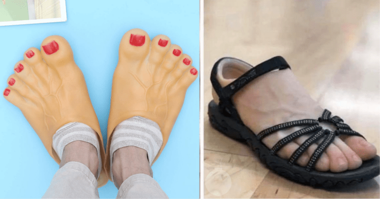 Fake Feet Slippers Exist and It’s The Weird Trend We Didn’t Ask For