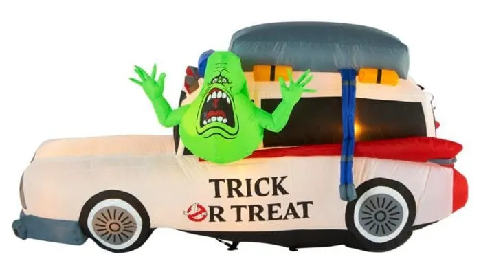 You Can Get An Inflatable Ghostbusters Car For Your Yard