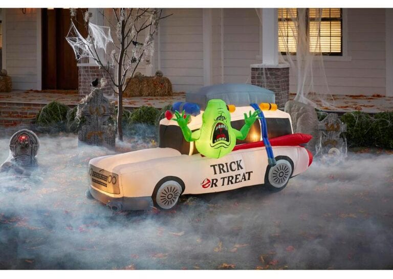 You Can Get An Inflatable Ghostbusters Car For Your Yard
