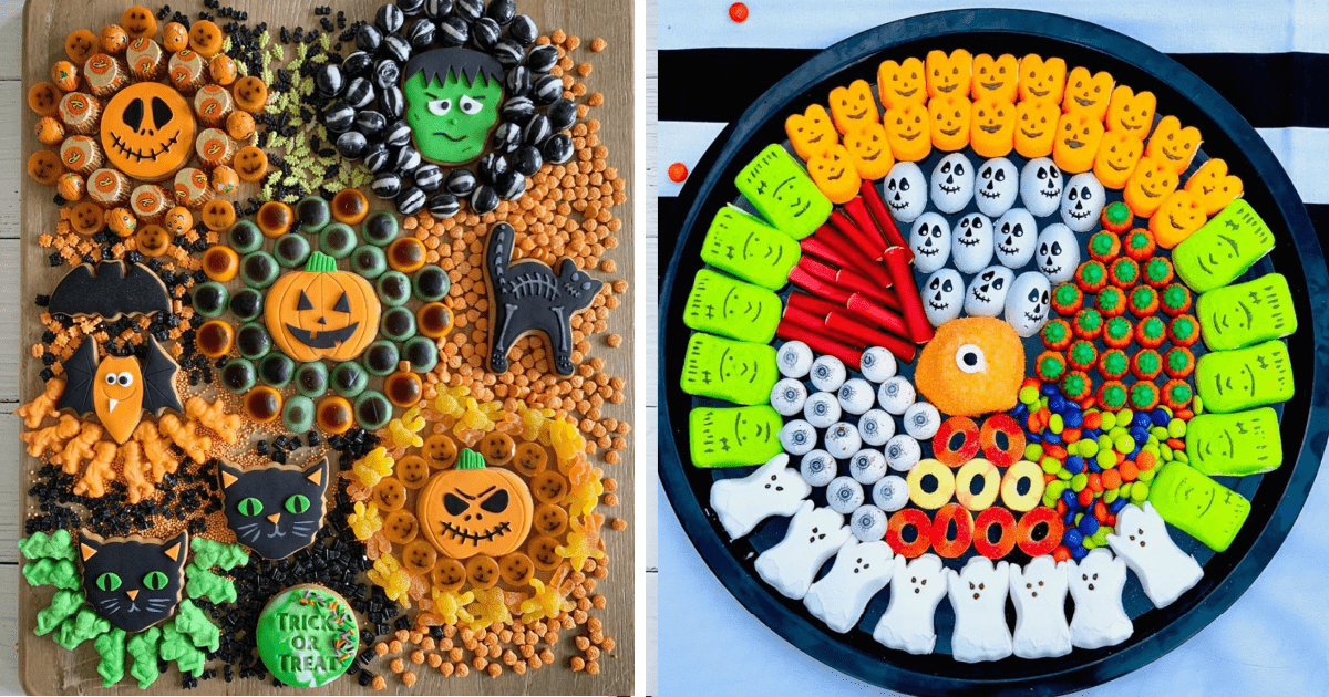 Move Over Cheese Boards, Halloween Candy Boards Are The New Trend For Fall