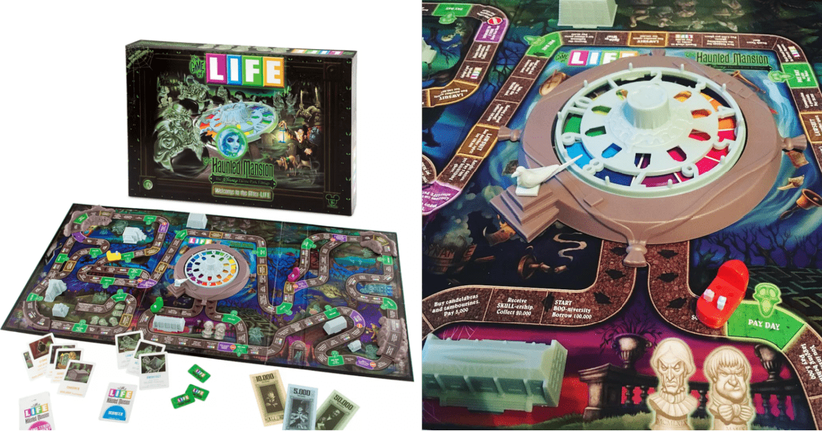 You Can Get A Haunted Mansion Version Of The Game Of Life