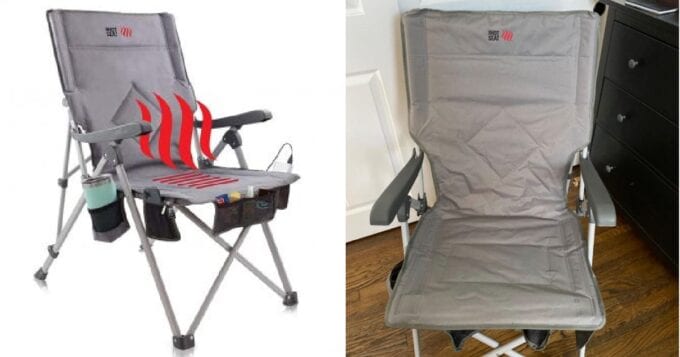 You Can Get A Heated Camping Chair To Keep Your Buns Warm and Toasty During Chilly Nights