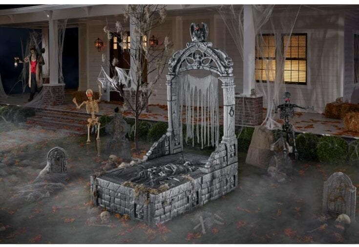 Home Depot Is Selling A Creepy Cool Mausoleum Archway and Crypt You Can Put In Your Yard For ...