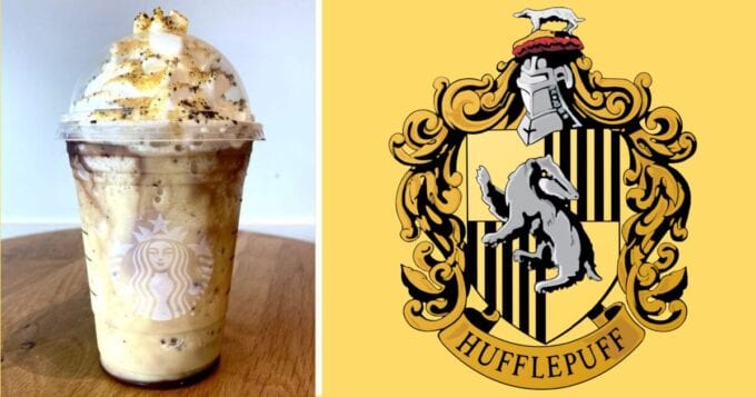 You Can Get A Hufflepuff Frappuccino From Starbucks For You Loyal Hogwarts Fans