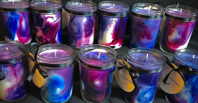 You Can Get Galaxy Soy Wax Candles That Are Out Of This World Amazing