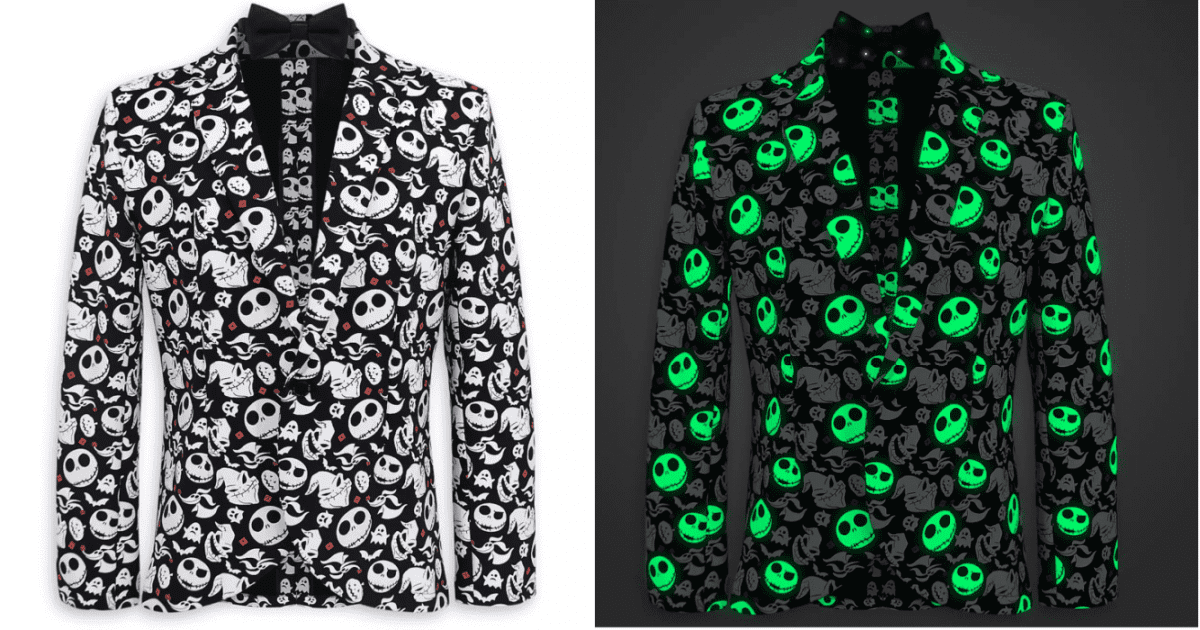 Disney Is Selling A Glow In The Dark Jack Skellington Jacket Just In Time For Halloween