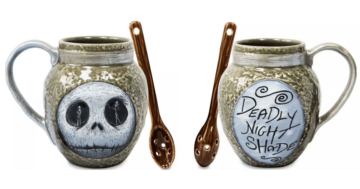 Disney Is Selling A Nightmare Before Christmas Mug Complete With A Sally Spoon