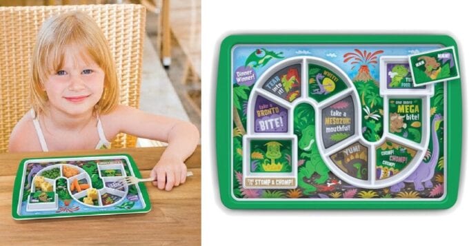 These Dinner Plates Make Meal Time Fun and You Know Your Kids Need Them