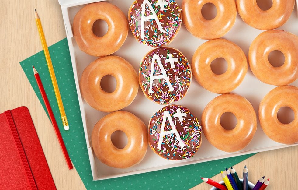 Krispy Kreme Is Giving Away Free Donuts and Coffee To Teachers Next Week