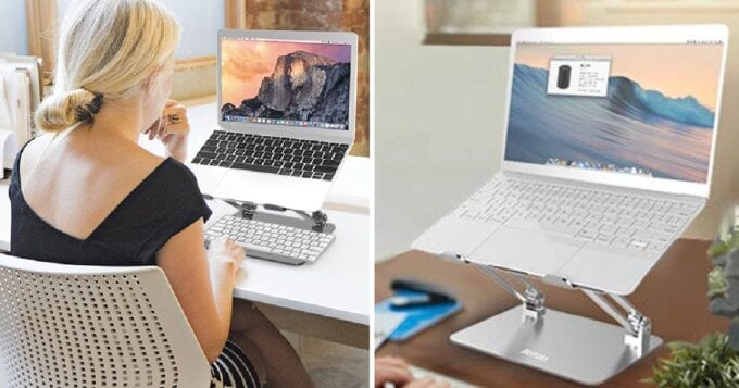 This Laptop Stand Helps Make Zoom Meetings Easier And It Is A Game Changer For Remote Learning