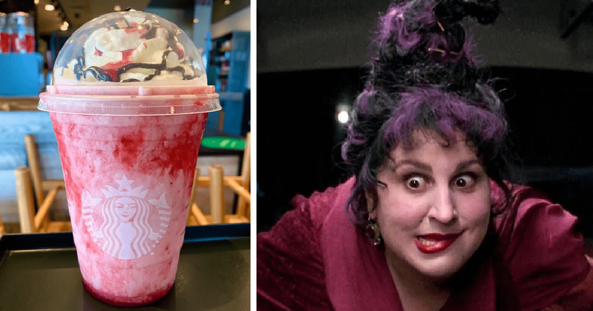 You Can Get A Mary Sanderson Frappuccino At Starbucks and Now I Smell Children