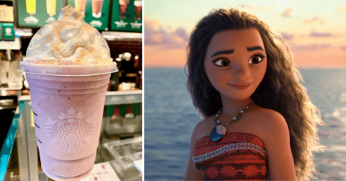 You Can Get An (Inspired) Starbucks Moana Frappuccino Off The Secret Menu And It Calls Me