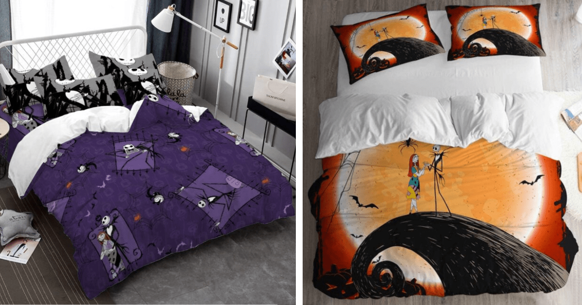 This Nightmare Before Christmas Bedding Is Simply Meant To Be Mine