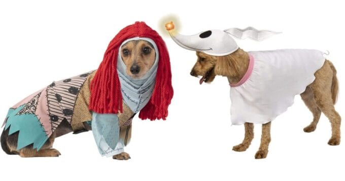 You Can Get Nightmare Before Christmas Costumes For Your Dog and They Are Adorable
