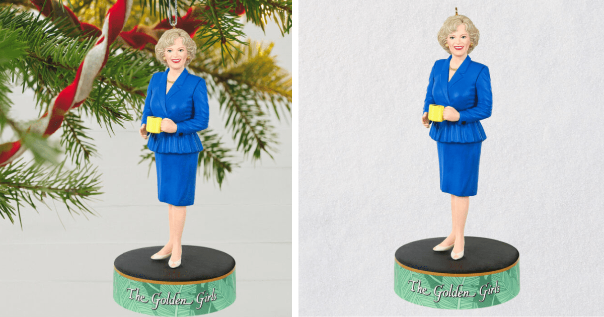 You Can Get A Rose Nylund Tree Ornament That Plays Hilarious Lines From ‘The Golden Girls’