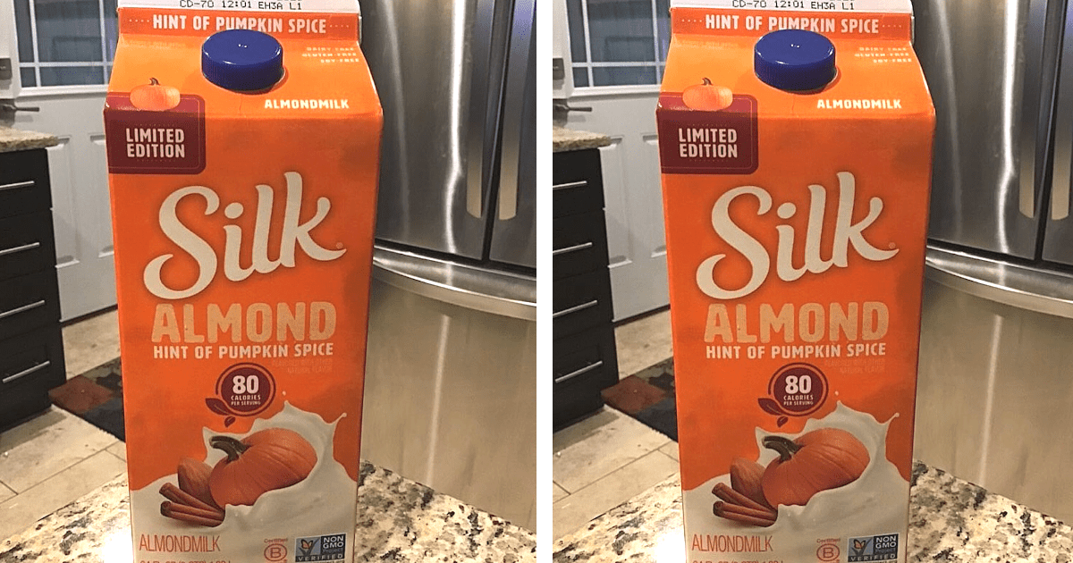 Silk Just Released A Pumpkin Spiced-Flavored Almond Milk Just In Time For Fall