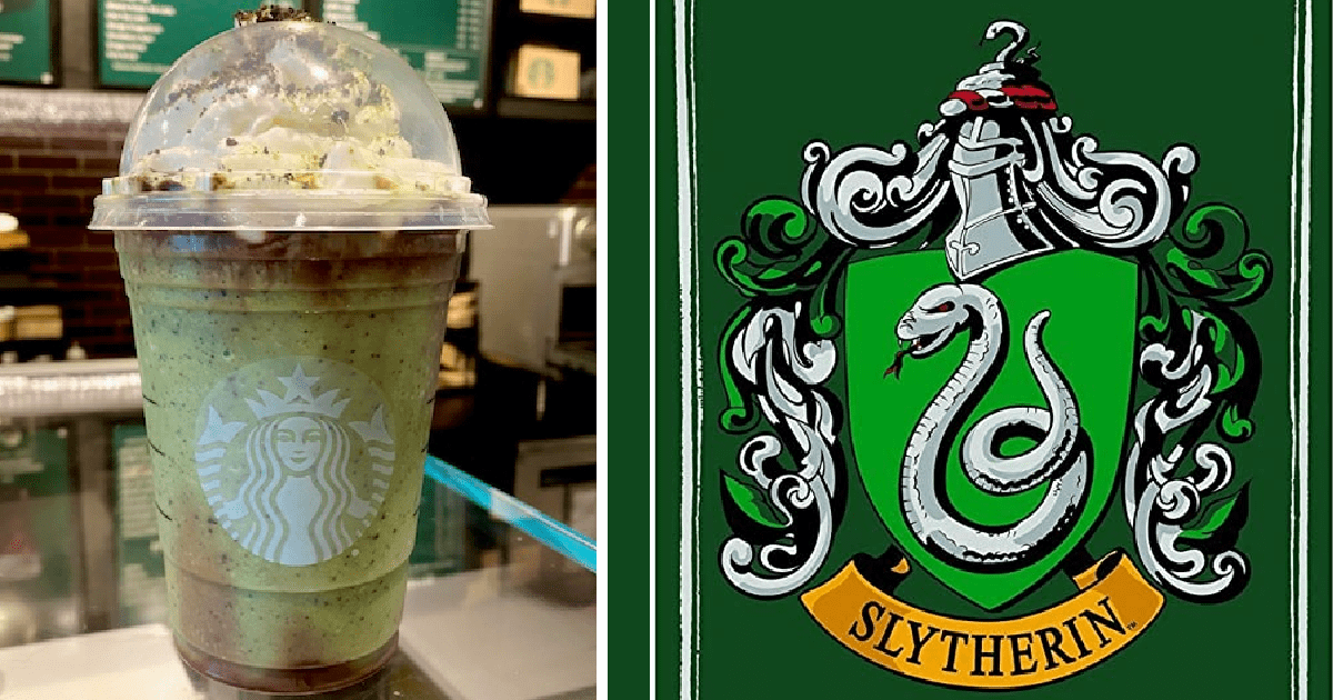 You Can Get A Slytherin Frappuccino From Starbucks For You Cunning Hogwarts Fans