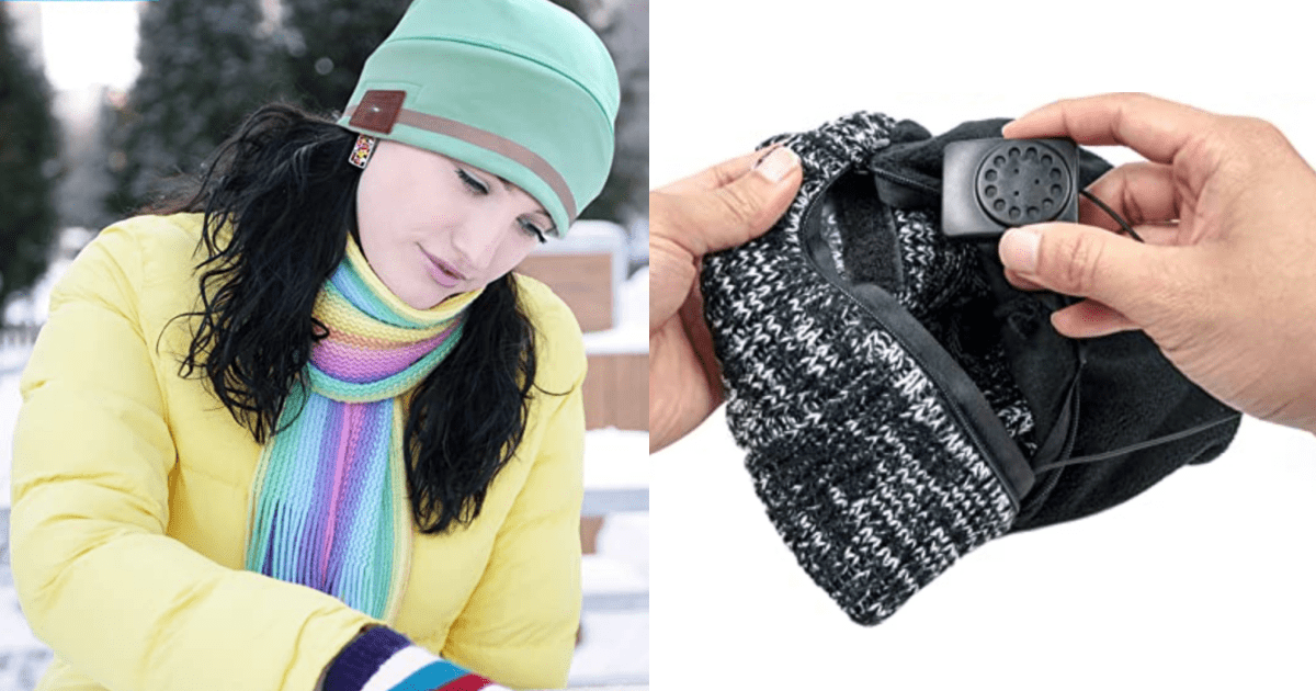 You Can Get A Beanie With Built-In Bluetooth Speakers and I Need It