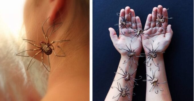 These Spider Earrings Are The Spooky Thing Your Wardrobe Needs For Fall