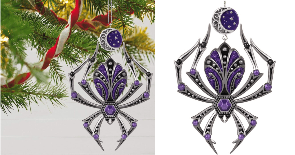 Hallmark Is Selling The Cutest Spider Halloween Ornament and I Need It