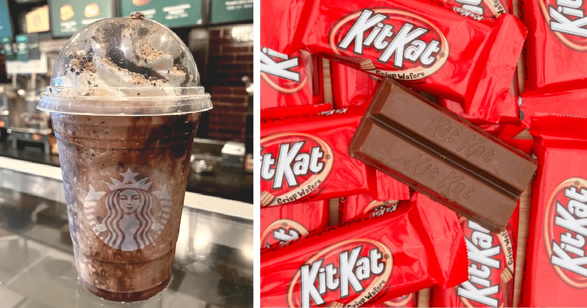 Kit Kat Duo Milkshake, Kit Kat, milkshake, Mentha, Just as this new  flavor combination was mint to be together, it's also destined for blending  into one of our famous milkshakes!