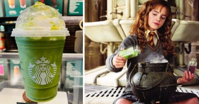 Here’s How You Can Order A Harry Potter Polyjuice Potion Frappuccino From Starbucks
