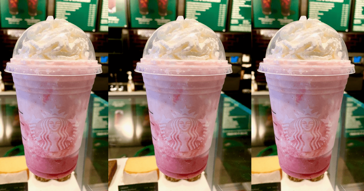 You Can Get A Rainbow Sherbet Frappuccino From Starbucks That Will Send You Into A Fruity Bliss