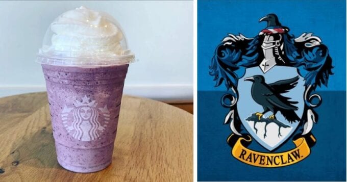You Can Get A Ravenclaw Frappuccino For All You Wise Hogwarts Fans