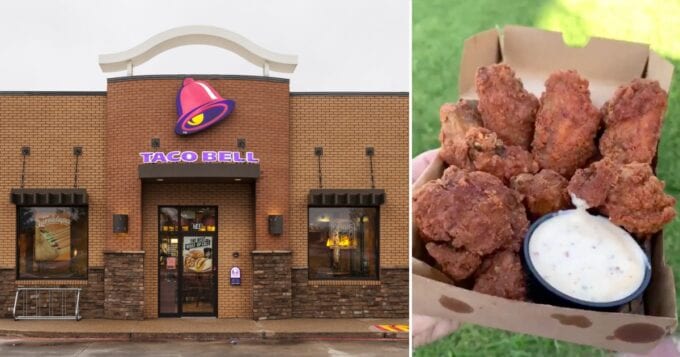 Taco Bell Is Testing Crispy Chicken Wings On Their Menu And They Look Tasty