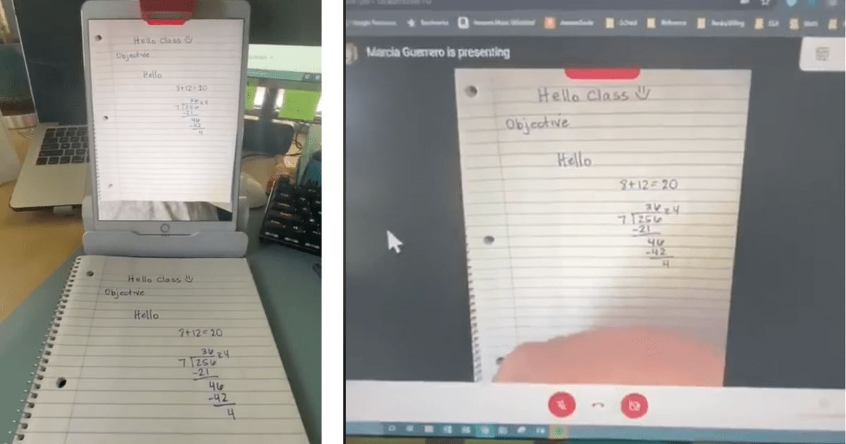 This Teacher Created A Way To Help Her Students Learn Better From Home and It Is Genius