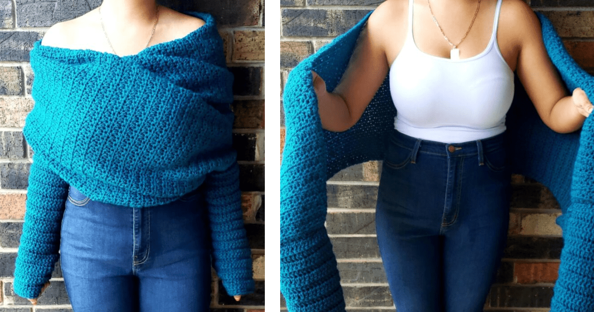 You Can Get A Crochet Sweater Dubbed The ‘Never Ending Sweater’ and I Need It