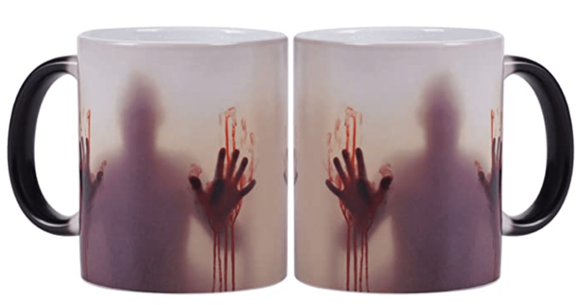 You Can Get A Color Changing Zombie Mug For The Person That Loves Horror
