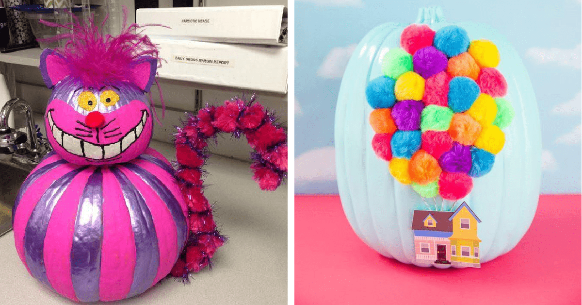 Move Over Jack-O’-Lanterns, Painted Disney Pumpkins Are This Year’s Hottest Pumpkin Decorating Trend