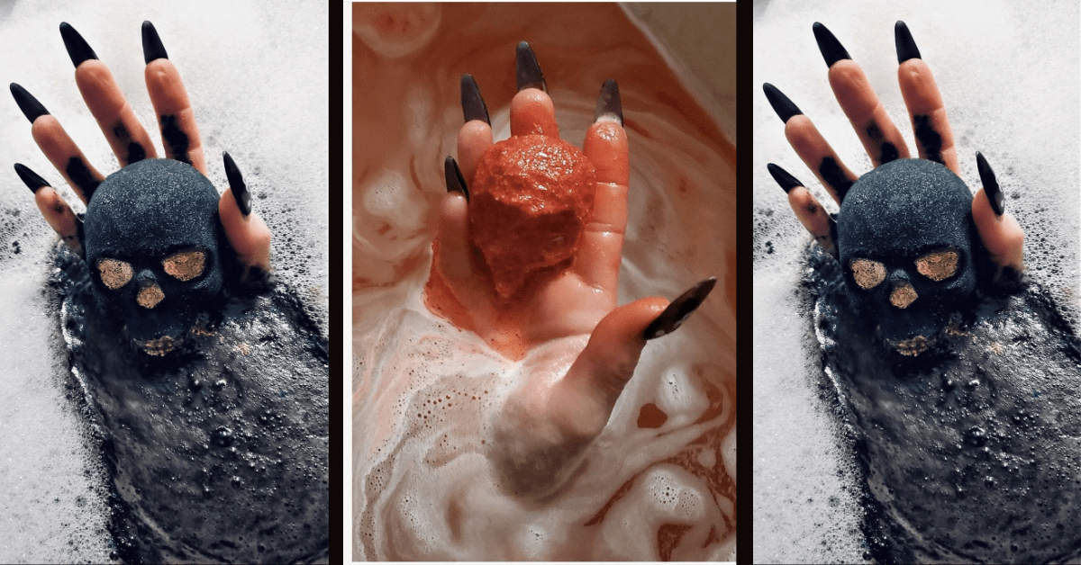 You Can Get A Sparkly Skull Bath Bomb To Get Ready For The Spooky Season And I Need One Now