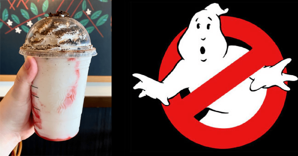 You Can Get A Ghostbusters Frappuccino From Starbucks That’ll Get You Ready For Halloween