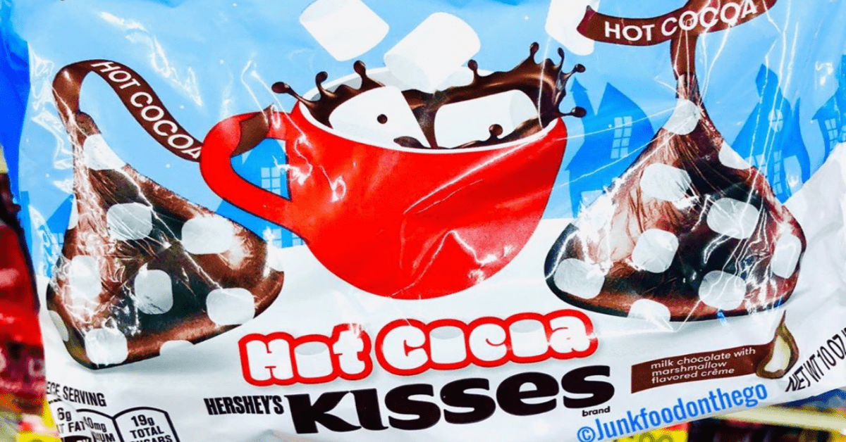 Hershey’s Has Hot Cocoa Kisses That Are Stuffed With Marshmallow Crème