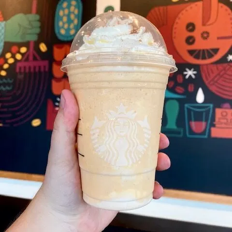 Starbucks Pumpkin Pie Frappuccino