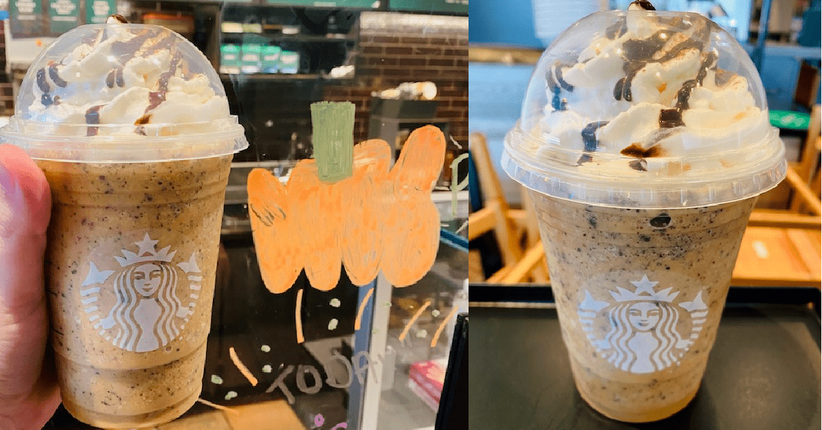 You Can Get A Jack-O-Lantern Frappuccino From Starbucks That Tastes Frightfully Good