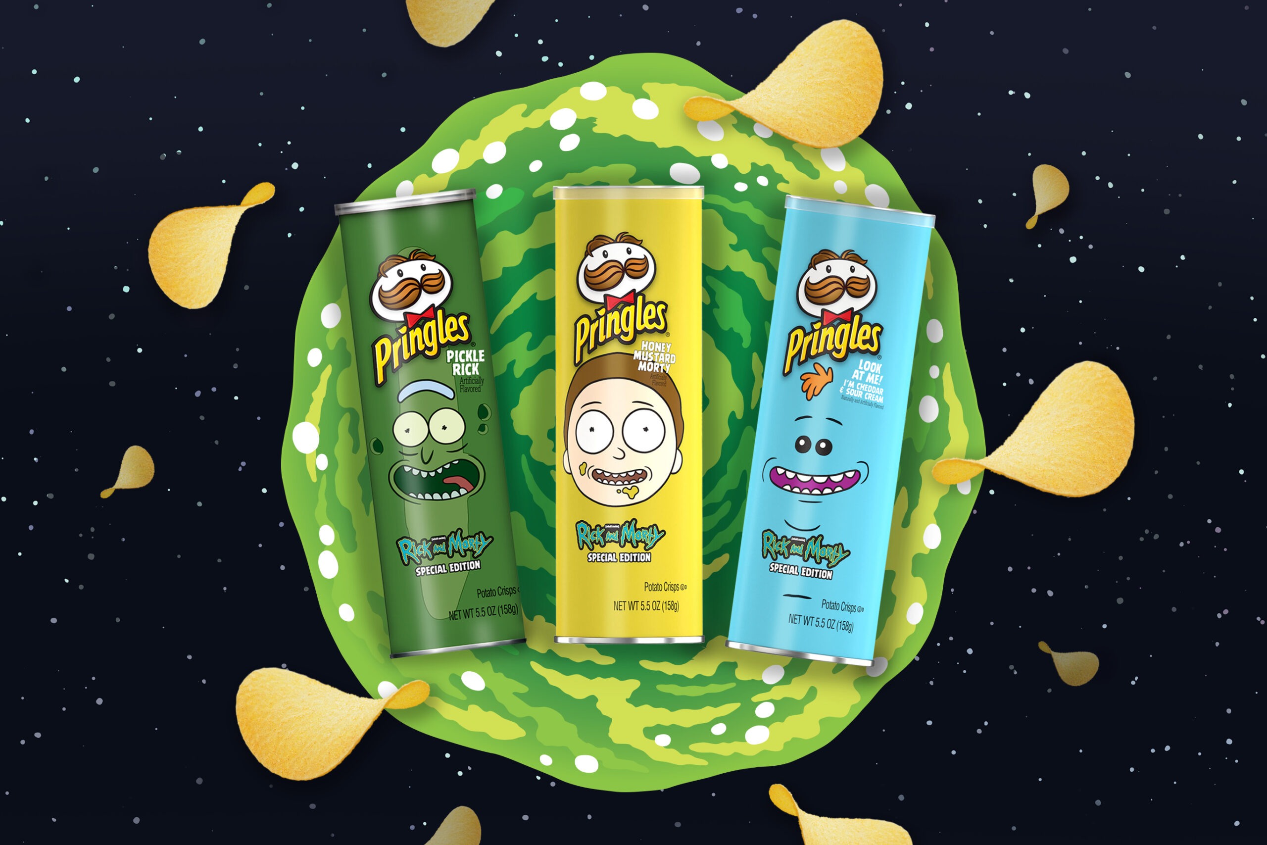 Pringles Is Releasing New Rick and Morty-Inspired Flavors And I Haven’t Been This Excited Since Szechuan Sauce