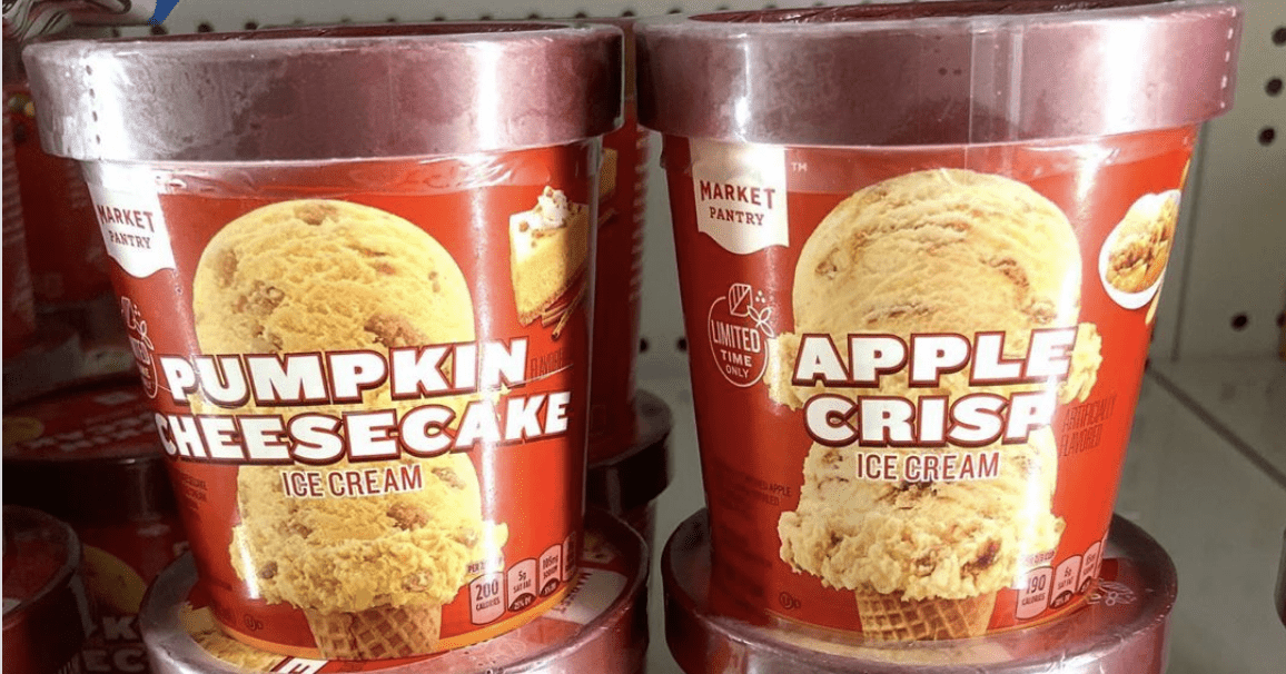 Target Is Selling Pumpkin Cheesecake And Apple Crisp Ice Cream And I’m On My Way