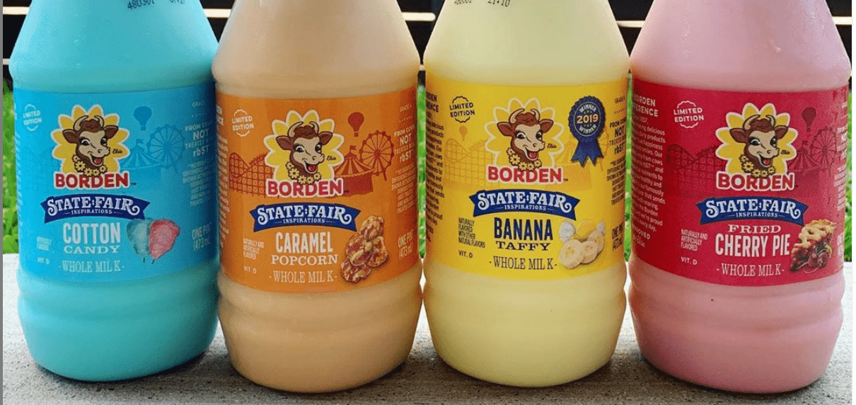 Borden Released State Fair Flavored Milks And One Tastes Just Like Cotton Candy