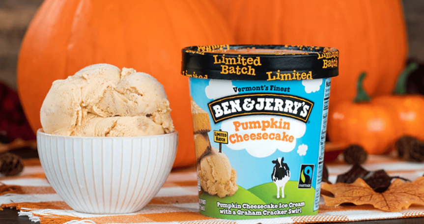 Ben & Jerry’s Pumpkin Cheesecake Flavor Is Back And Now Fall Can Begin