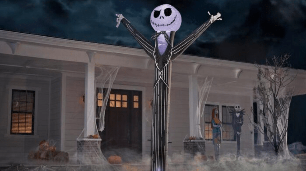 Home Depot Is Selling A 12-Foot Jack Skellington Jiggler That You Can Put In Your Yard