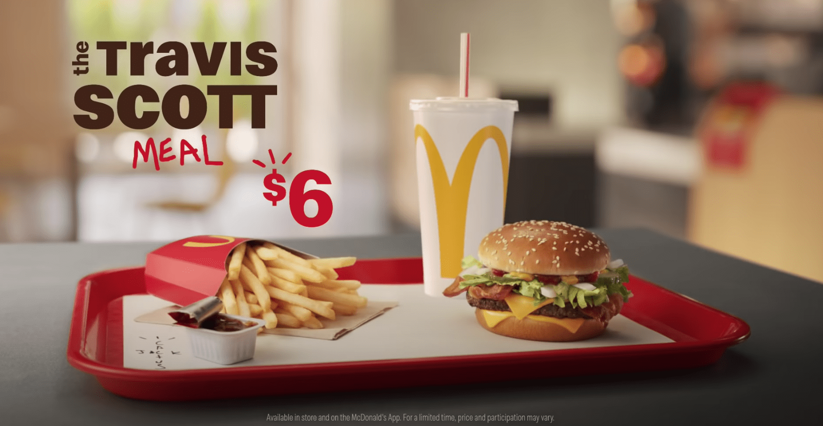 You Can Now Get A 6 Travis Scott Meal At McDonald's And It Sounds